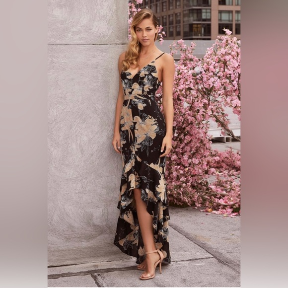 Lulu’s Darling Daylily Floral Dress - Picture 4 of 4